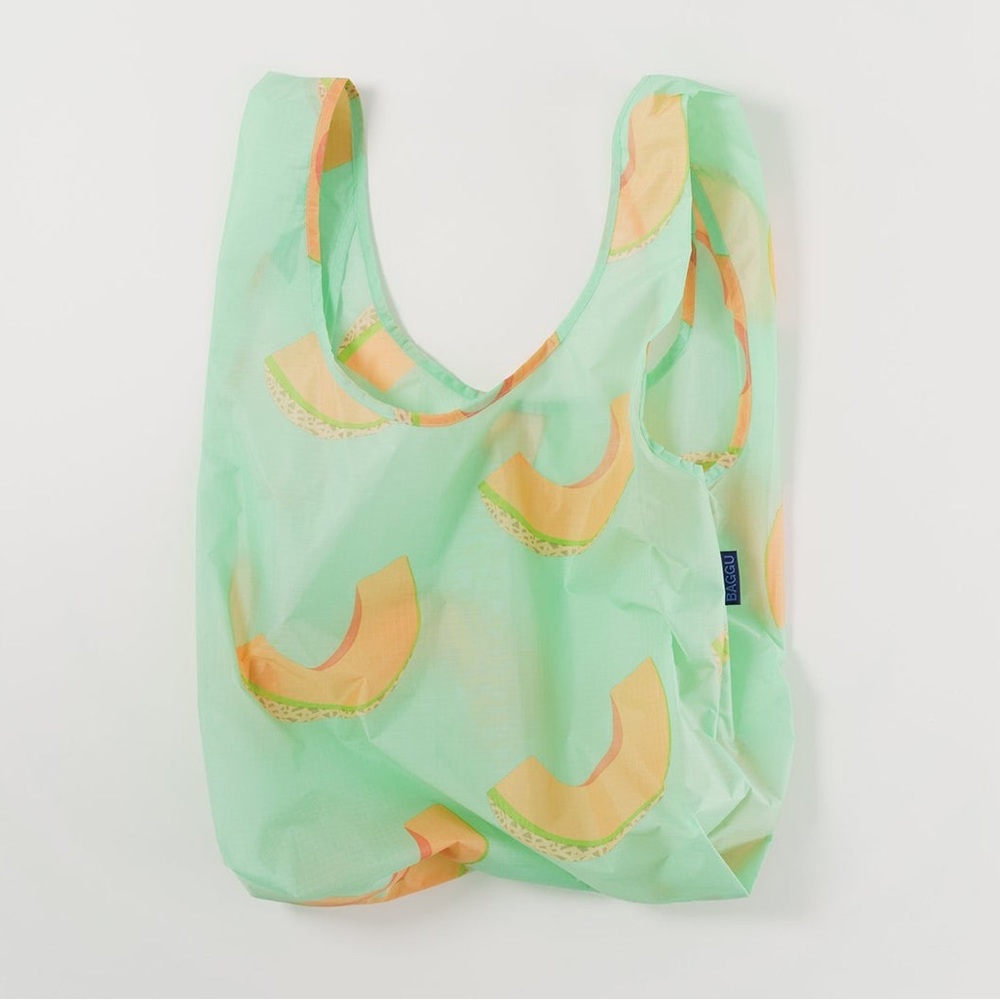 Standard baggu shopping bag - cantaloupe